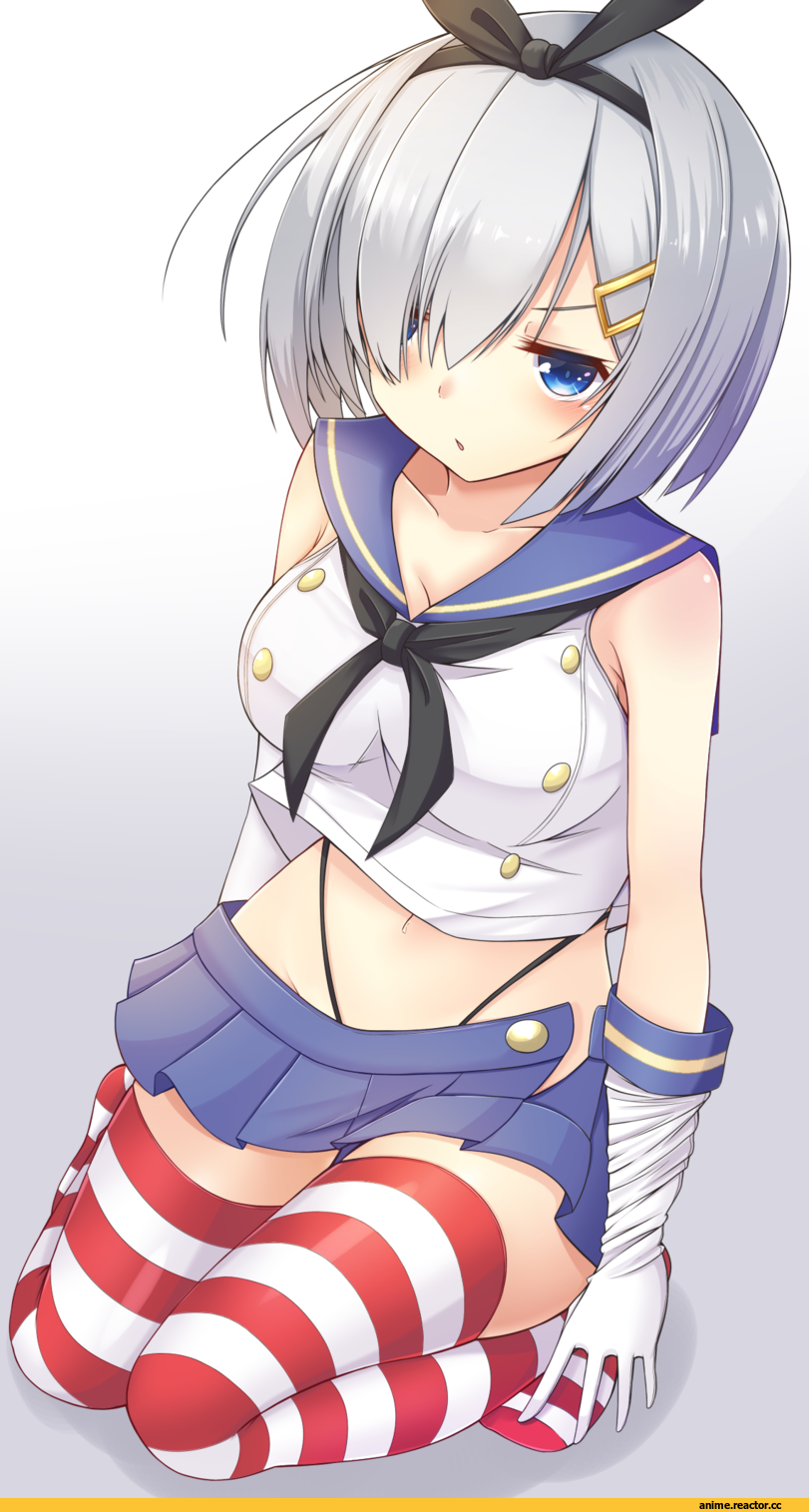 doyachii, Hamakaze (Kantai Collection), Kantai Collection, Anime