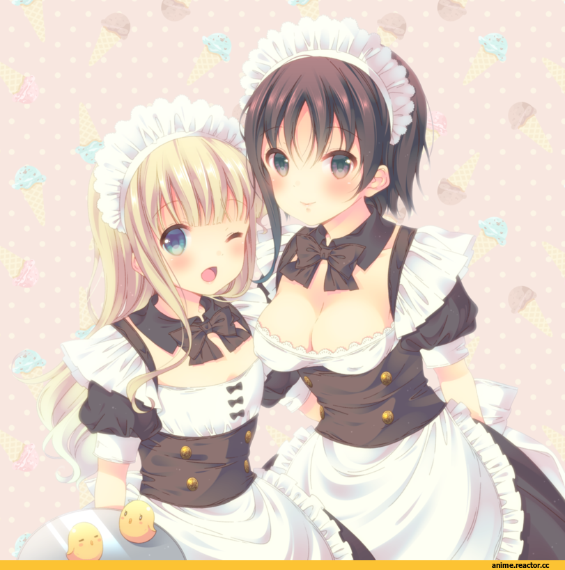 hinako note, hagino chiaki, hiiragi mayuki, march-bunny, Maid, Anime