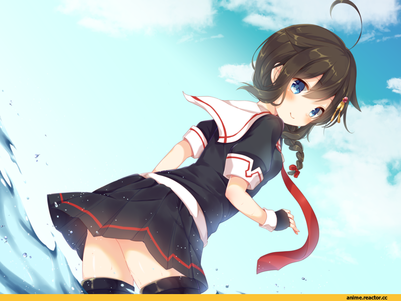 Shigure (Kantai Collection), Kantai Collection, Anime Art, emilion, Anime
