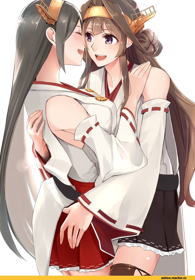camel000, Kongou (Kantai Collection), Kantai Collection, Haruna (Kantai Collection), Anime
