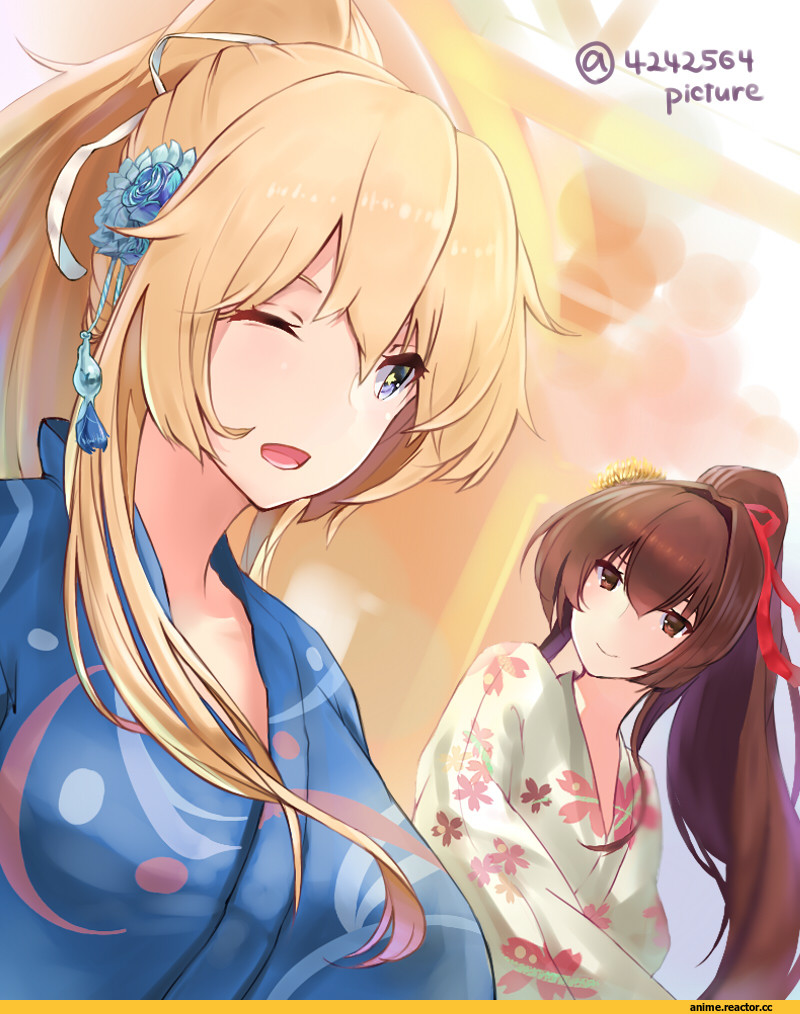 Iowa (Kantai Collection), Kantai Collection, Yamato (Kantai Collection), takeichi yui, Anime