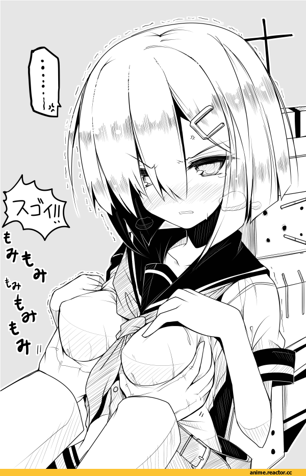 ai takurou, Hamakaze (Kantai Collection), Kantai Collection, Monochrome (Anime), Anime