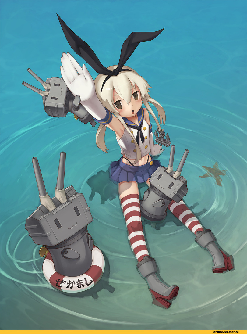 Shimakaze, Kantai Collection, meiax, Anime