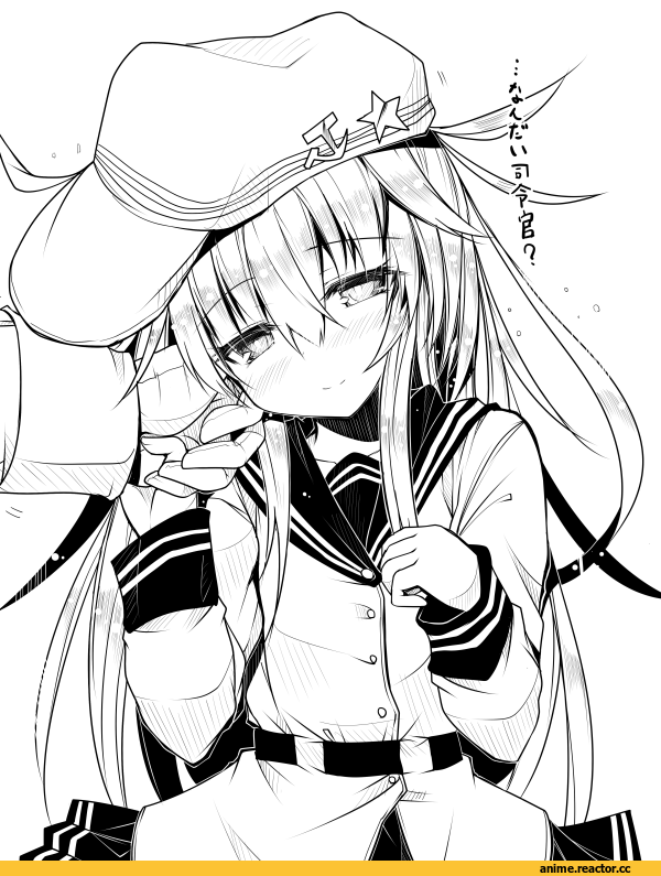Ikazuchi, Kantai Collection, Anime Art, tsunsuki (naobe009), Anime
