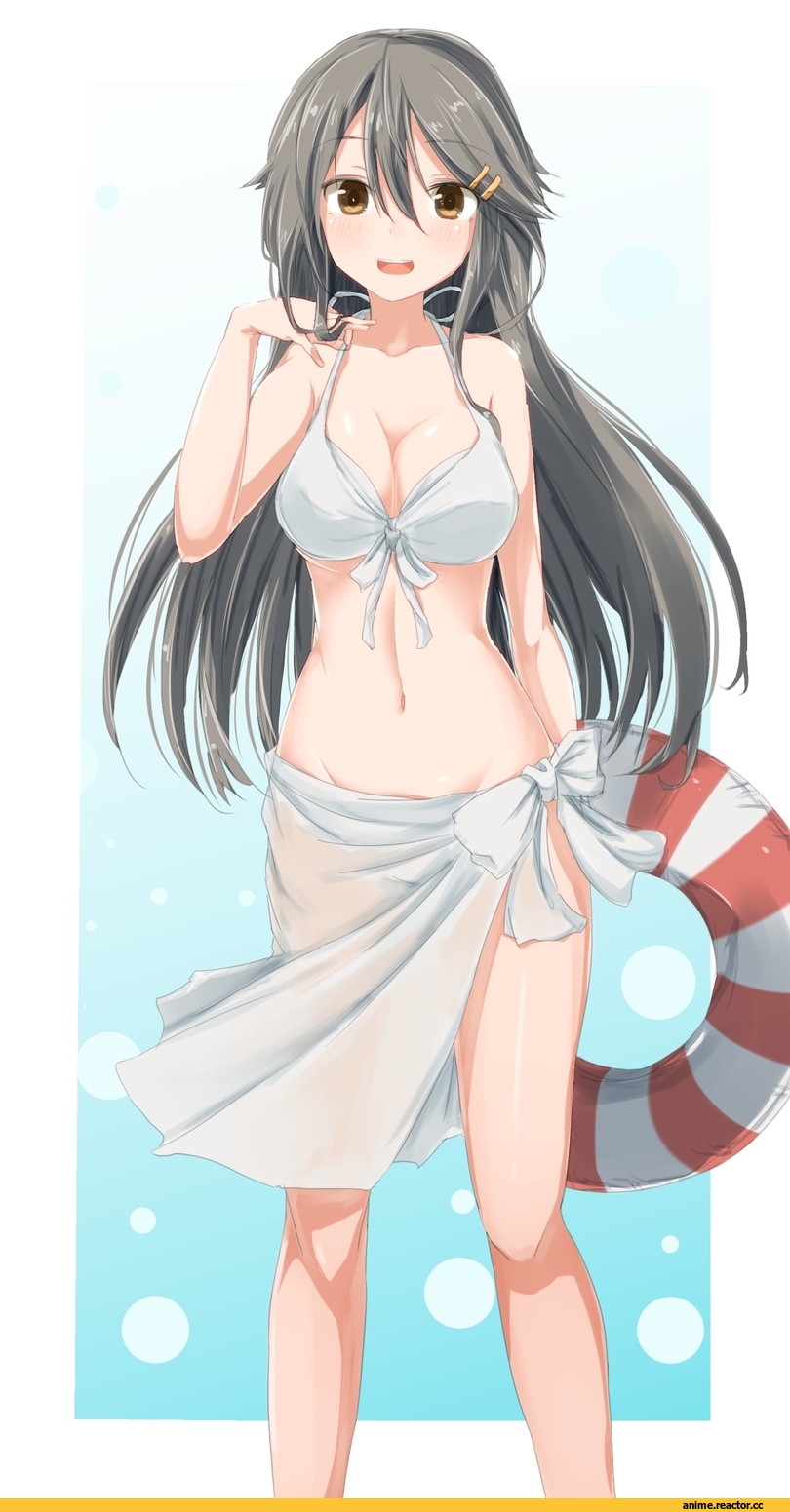 Haruna (Kantai Collection), Kantai Collection, Anime Ero, Anime Ero Swim, Anime