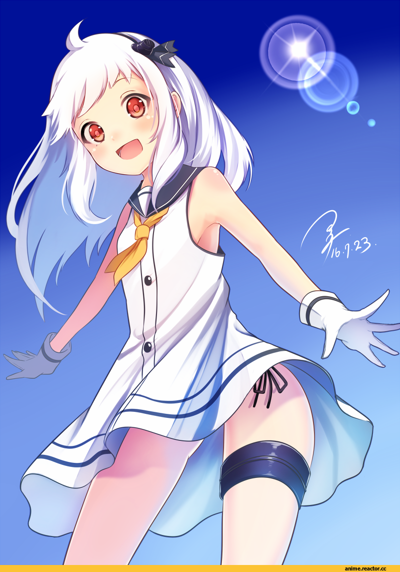 Northern Ocean Hime, Kantai Collection, Anime Art, koruta (nekoimo), Anime