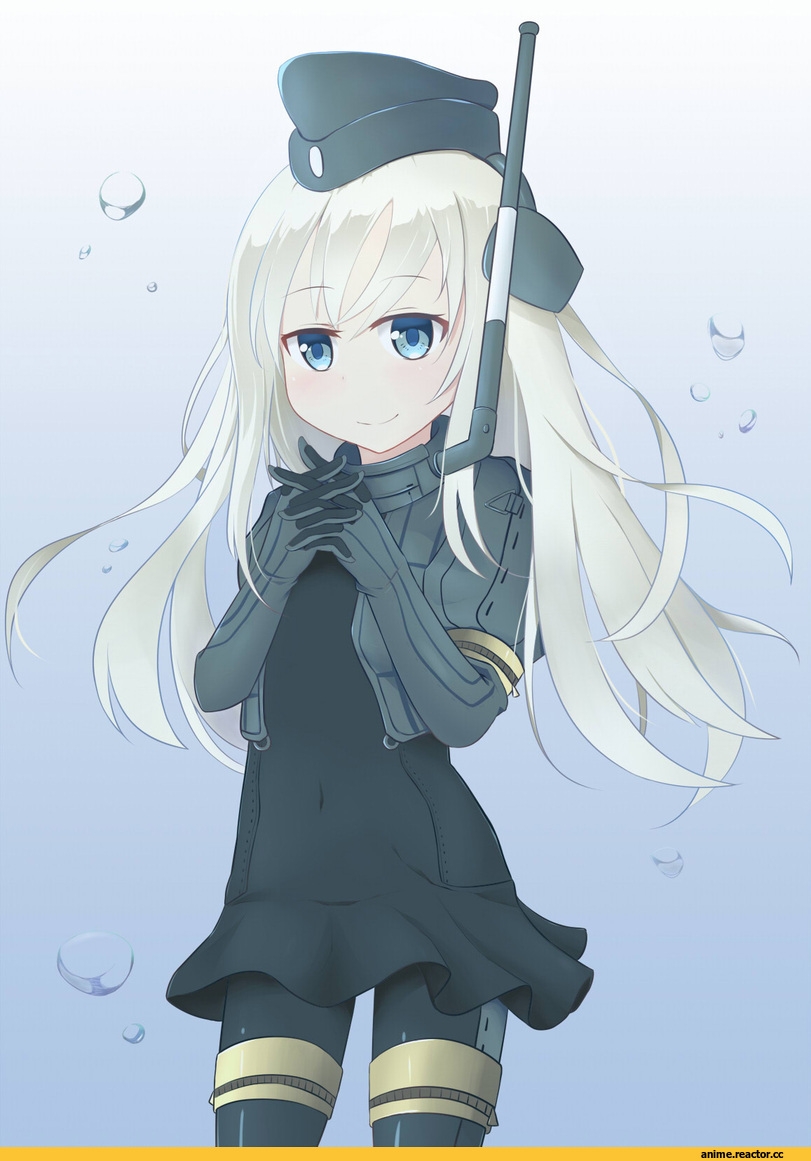 Anime Art, JJFire, Kantai Collection, U-511 (Kantai Collection), Anime