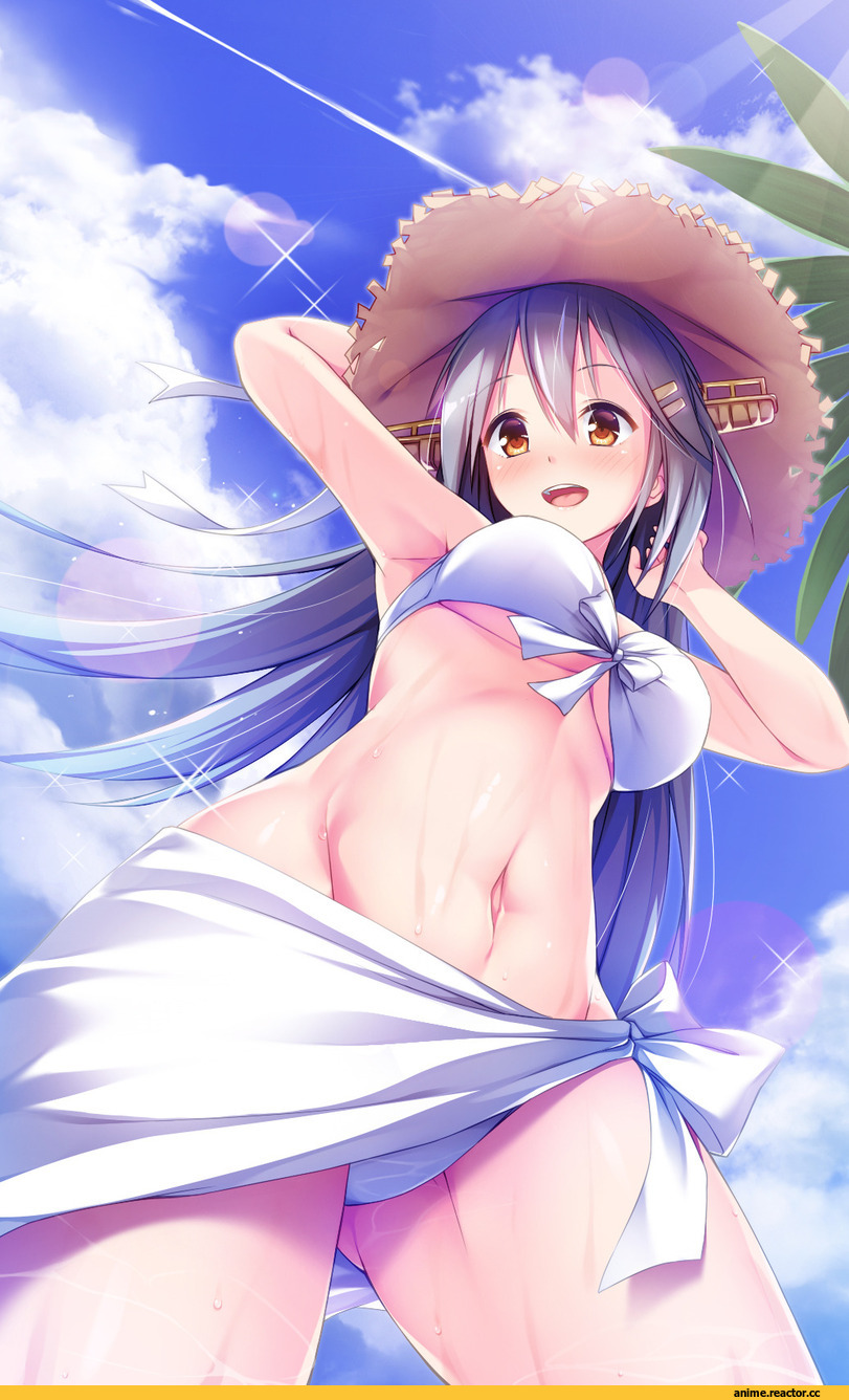 Haruna (Kantai Collection), Kantai Collection, Anime Ero Swim, Anime Ero, yuumaru (you-mya), Anime