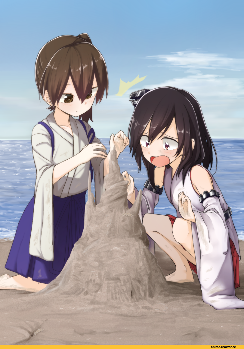 Kaga (Kantai Collection), Kantai Collection, Yamashiro, enoshito, Anime