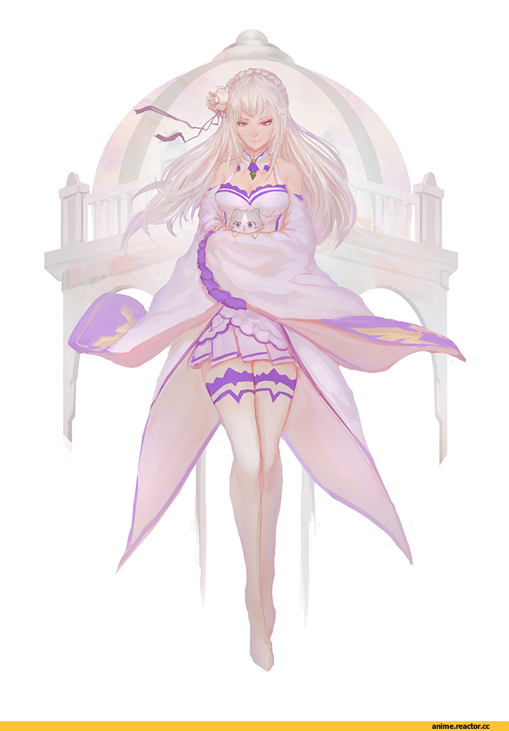CGlas, re, ZerO, Emilia (re zero), Re Zero Kara Hajimeru Isekai Seikatsu, Anime