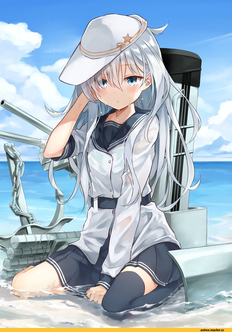 azuuru (azure0608), Verniy, Kantai Collection, Anime