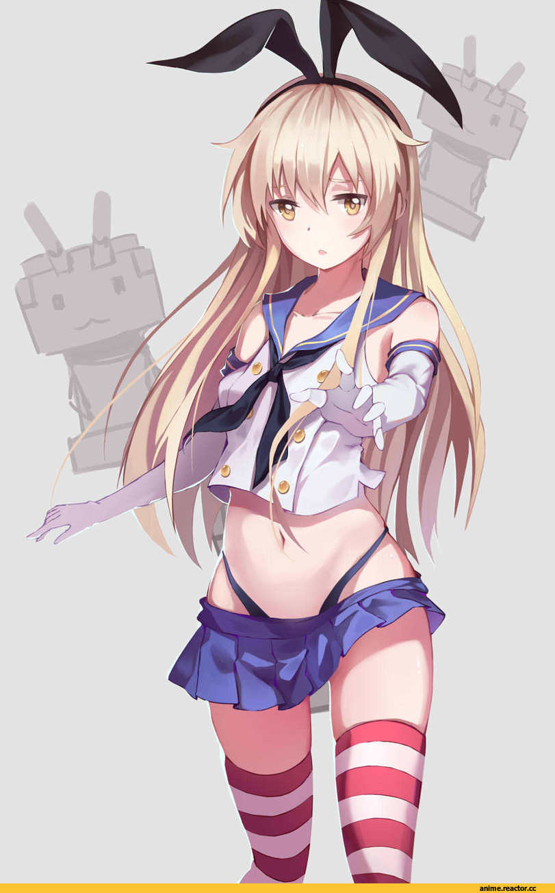 Shimakaze, Kantai Collection, Anime