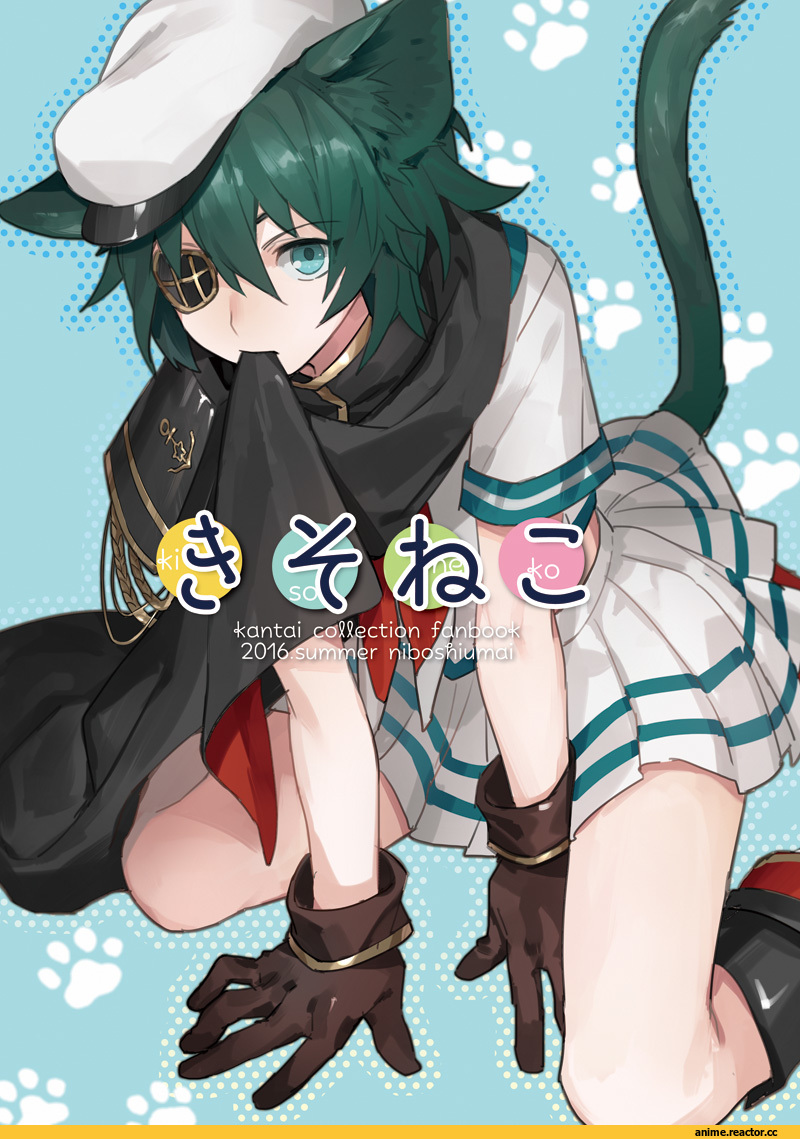 crnksg, Kiso, Kantai Collection, neko, Animal Ears, Anime