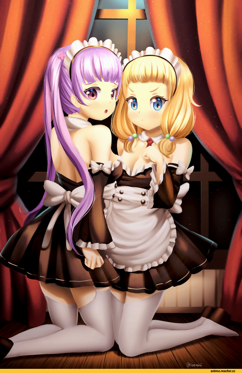 suzukaze aoba, New game!, Maid, sakura nene, dkoro, Anime Art, Anime