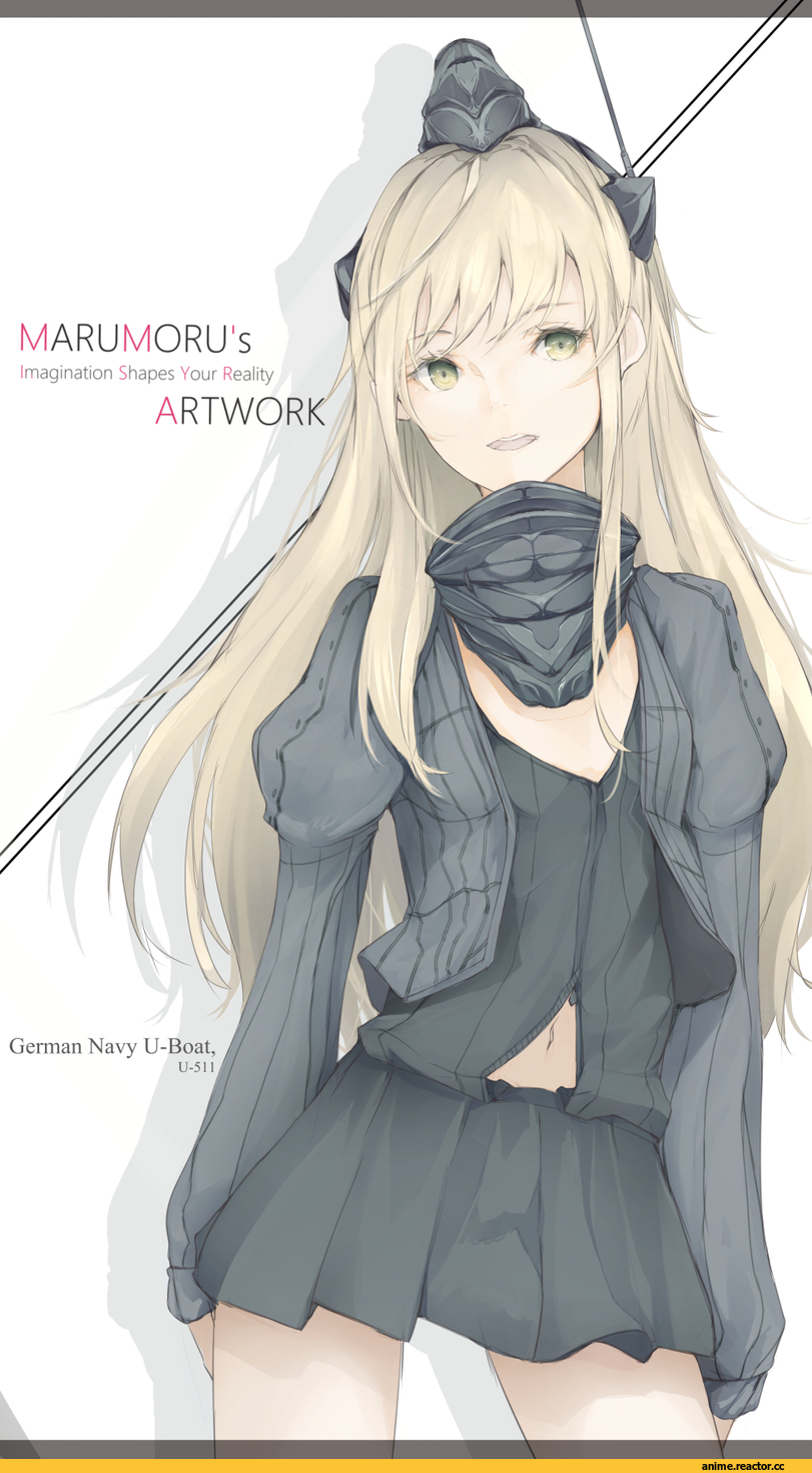 U-511 (Kantai Collection), Kantai Collection, Marumoru, Anime Art, Anime