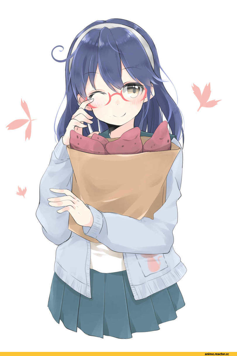 Ushio, Kantai Collection, Megane, Anime