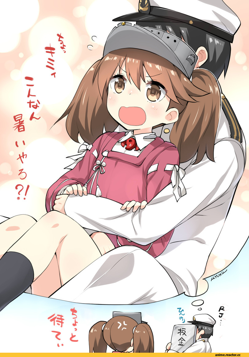 Anime Art, ryuki (ryukisukune), Kantai Collection, Ryuujou, Admiral (Kantai Collection), Anime