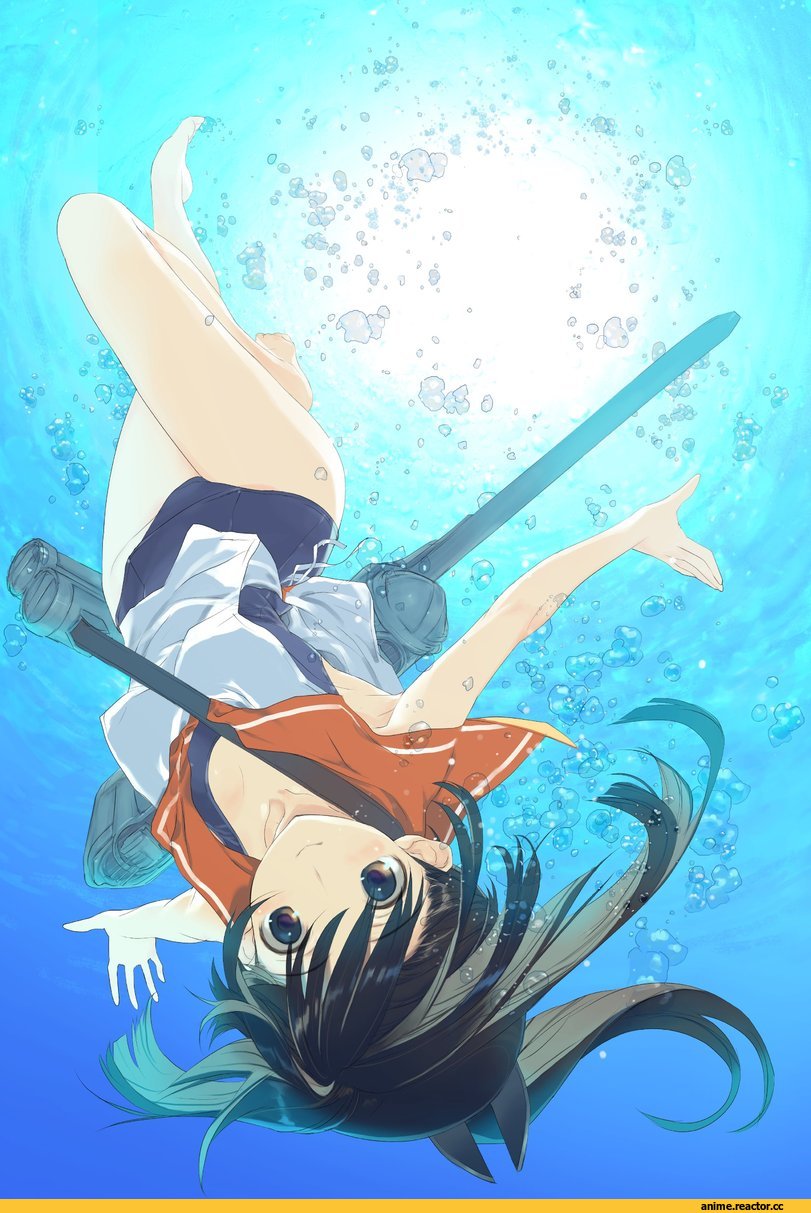Anime Art, nakamura takeshi, Kantai Collection, I-401, Anime