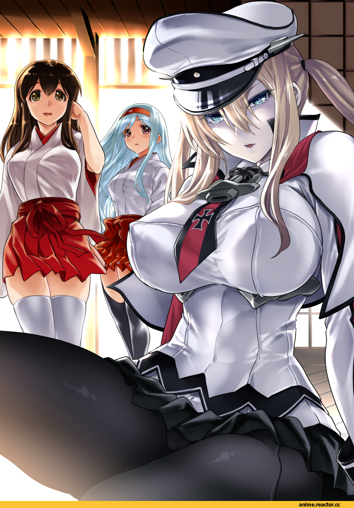 Kantai Collection, Graf Zeppelin, Akagi, Shoukaku, sumeragi hamao, Anime