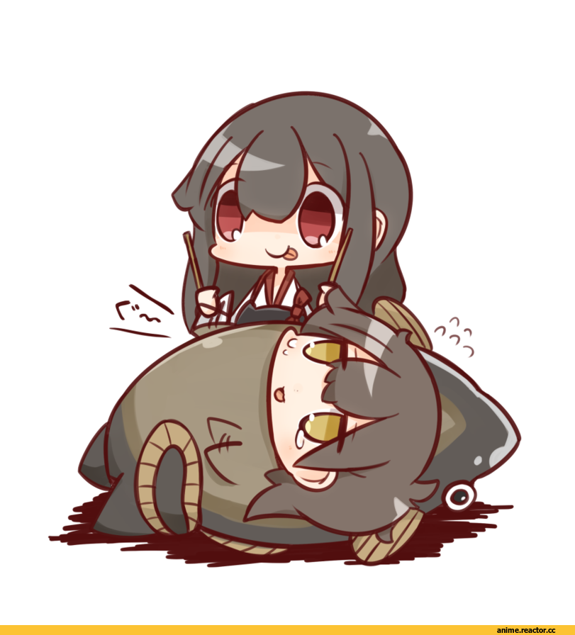 Kaga (Kantai Collection), Kantai Collection, Akagi, nuu (nu-nyu), Anime