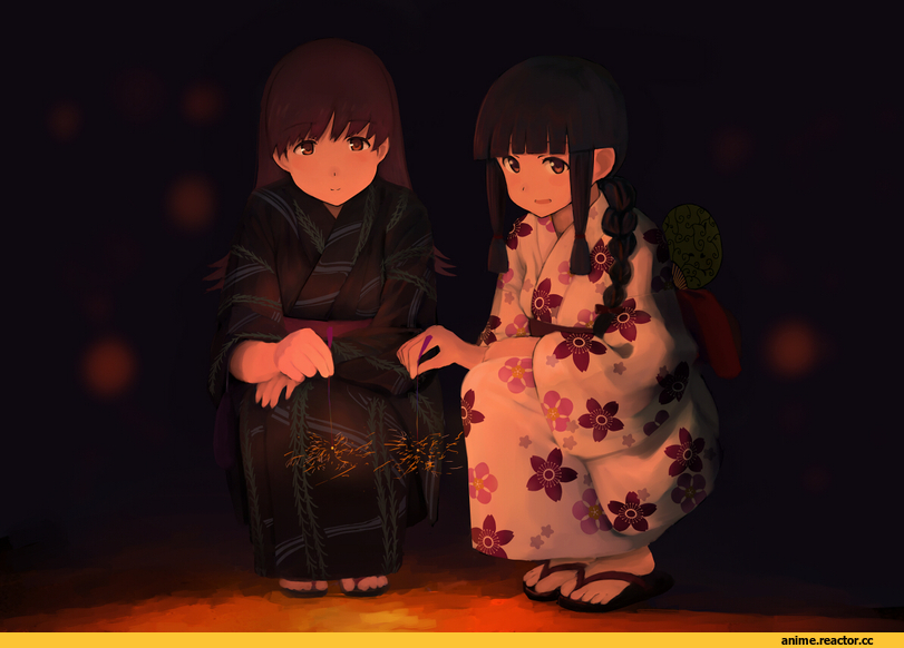 fuyube gin (huyube), Kitakami (Kantai Collection), Kantai Collection, Ooi (Kantai Collection), Anime