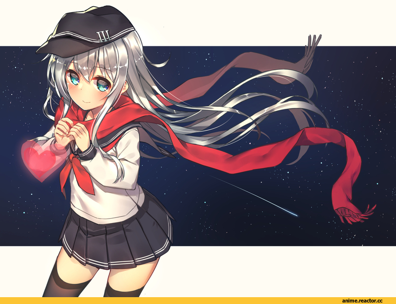 Kantai Collection, Hibiki (Kantai Collection), moriki, Anime