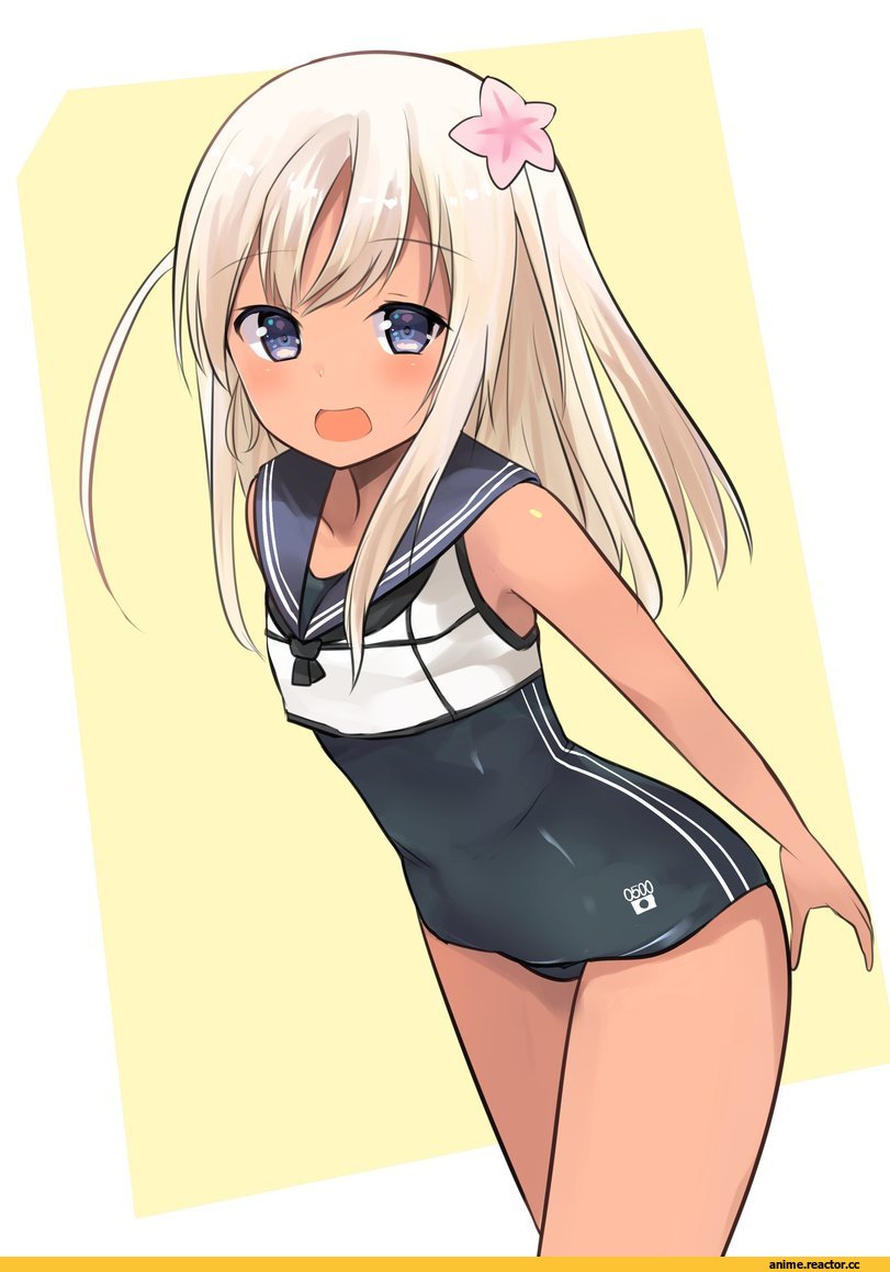 Anime Art, natsu (sinker8c), Kantai Collection, Ro-500 (Kantai Collection), Anime