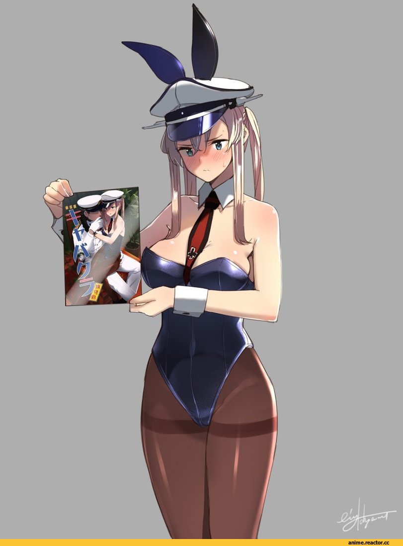 Touyama Eight, Graf Zeppelin, Kantai Collection, Bunnysuit, Anime