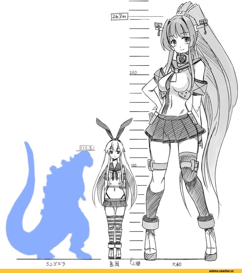 shimakaze (kantai collection), Kantai Collection, Yamato (Kantai Collection), Anime