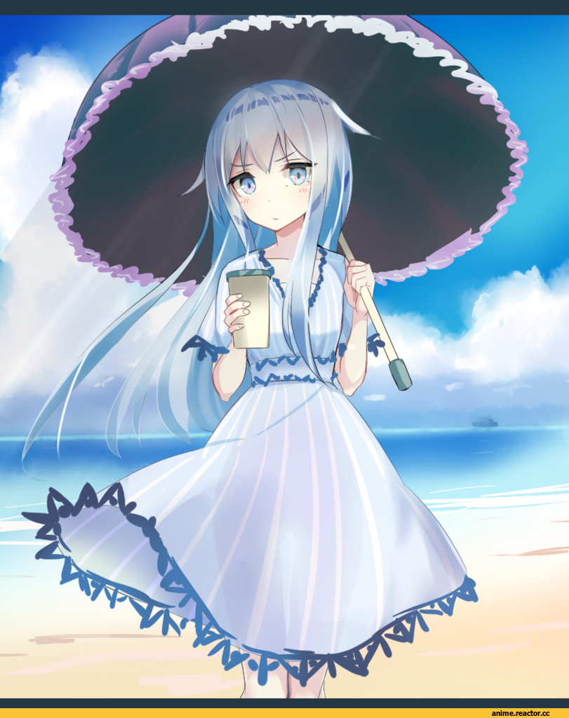 heavens thunder (byakuya-part2), Hibiki (Kantai Collection), Kantai Collection, Anime