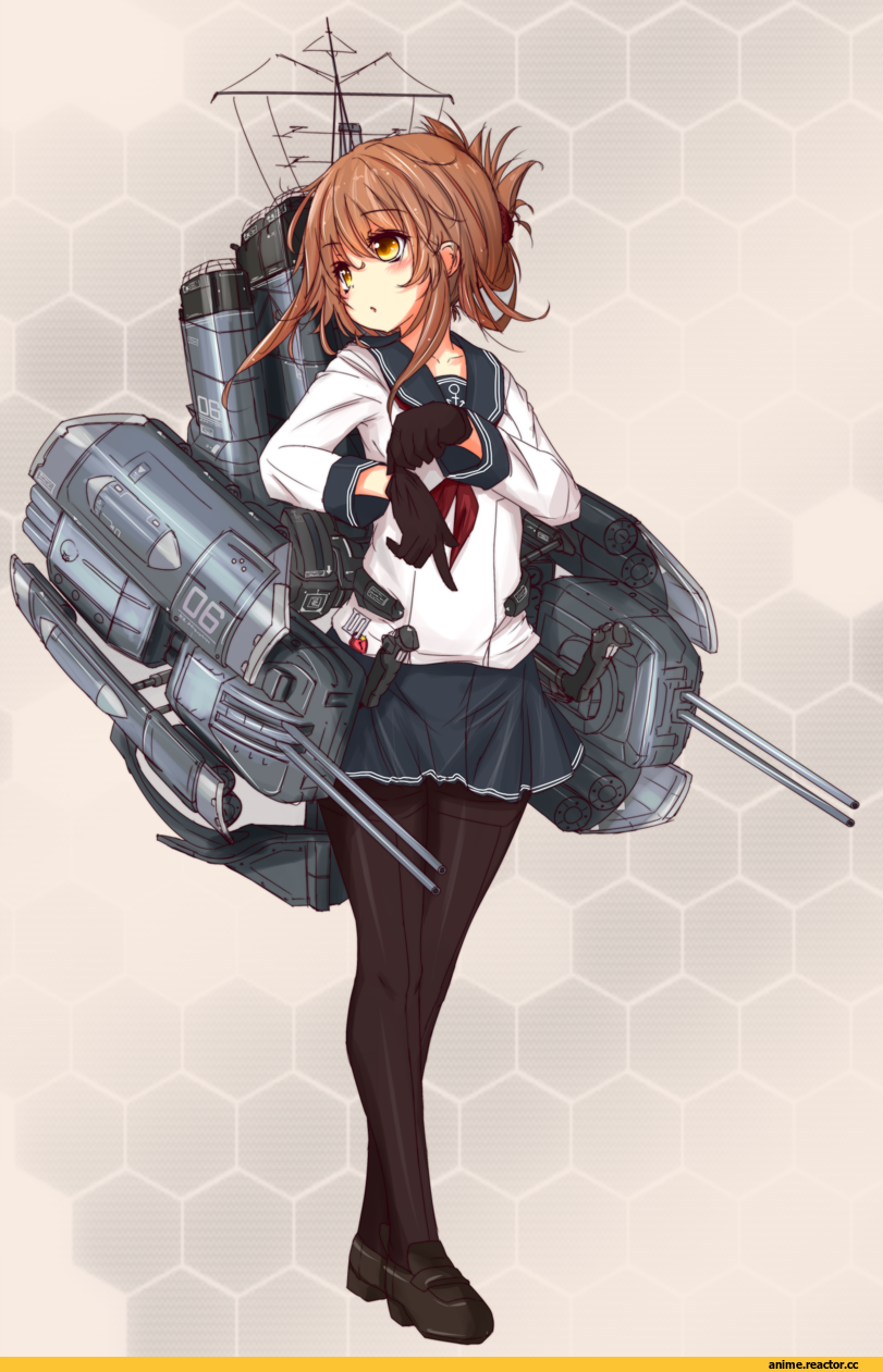 mic (folgore), Inazuma (Kantai Collection), Kantai Collection, Anime