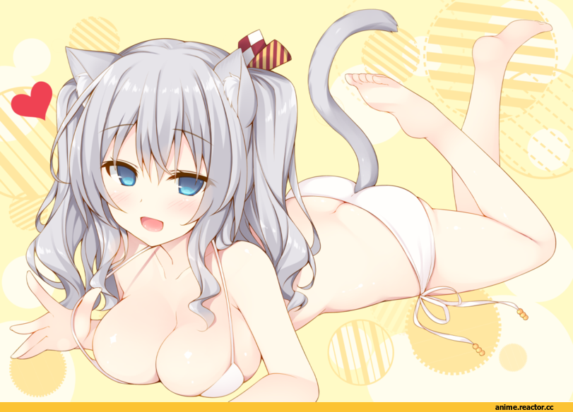 miko 92, Kashima (Kantai Collection), Kantai Collection, Anime Ero Swim, Anime Ero, neko, Animal Ears, Anime