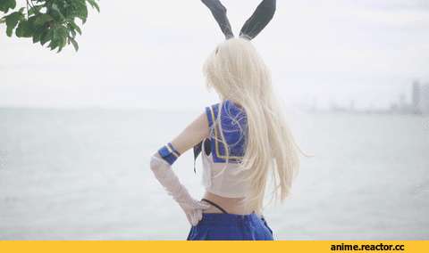 Shimakaze, Kantai Collection, Anime Cosplay, anime gif, Anime