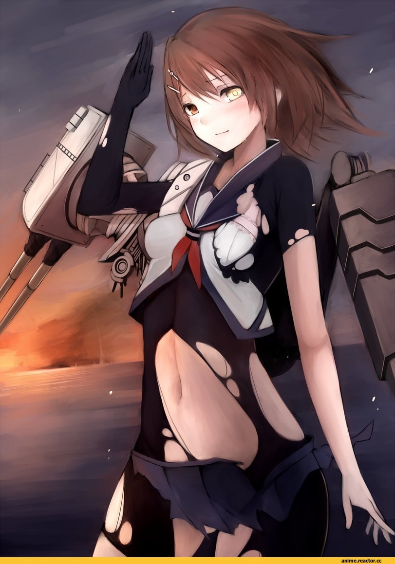 Inaba Sunimi, Furutaka, Kantai Collection, Anime Ero, Anime