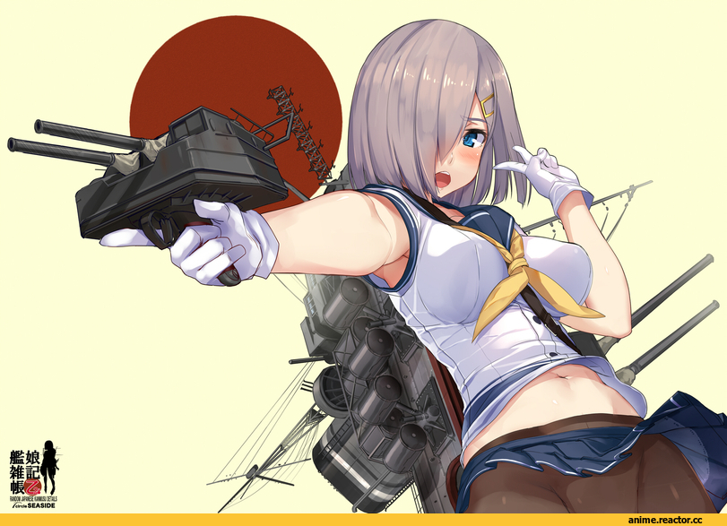 Hamakaze (Kantai Collection), Kantai Collection, AkasaAi, Anime Ero, Anime