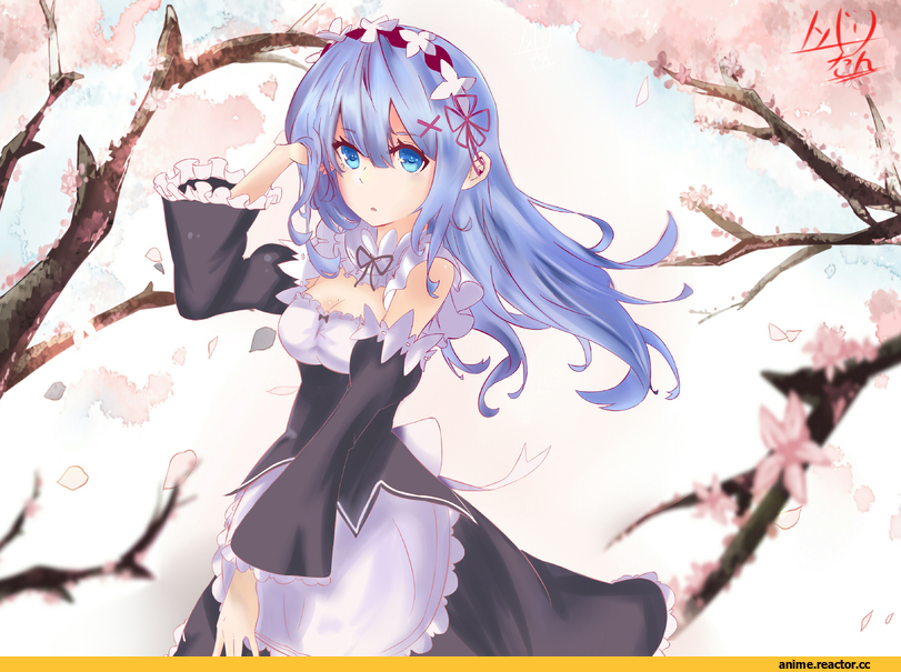 Re Zero Kara Hajimeru Isekai Seikatsu, Rem (re zero), tobari tan, Anime
