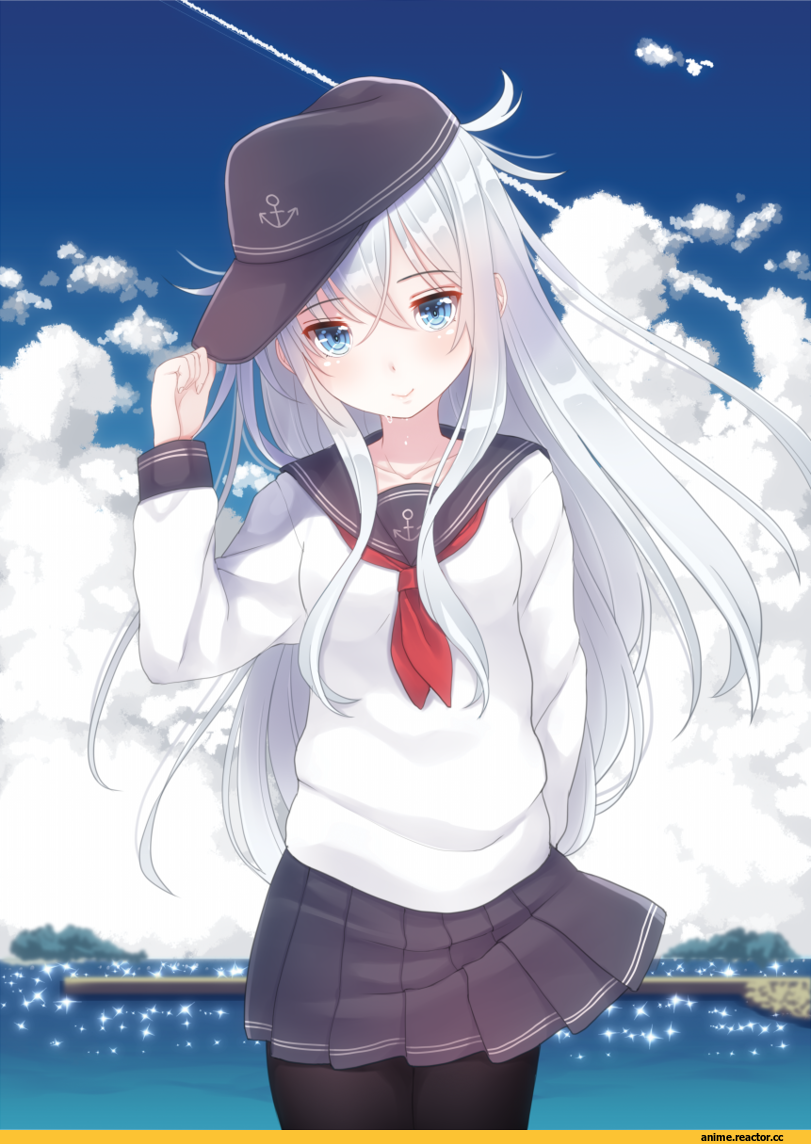 Kiyomin, Anime Art, Hibiki (Kantai Collection), Kantai Collection, Anime