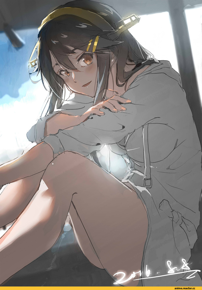 hunter.g, Haruna (Kantai Collection), Kantai Collection, Anime
