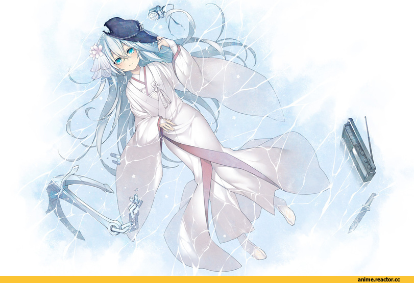 Hibiki (Kantai Collection), Kantai Collection, yuu (amadoki), Anime