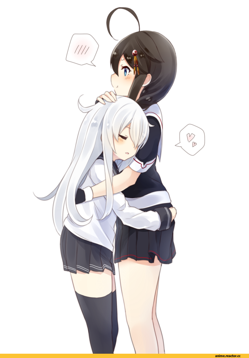 makiya 1919, Shigure (Kantai Collection), Kantai Collection, Hibiki (Kantai Collection), Anime