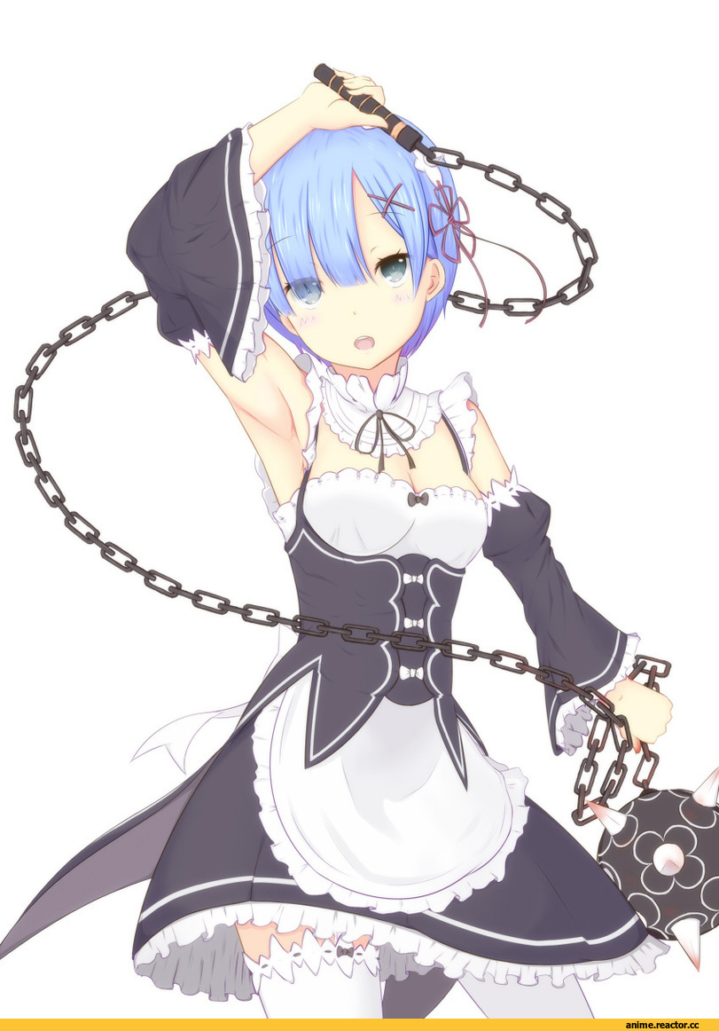 Rem (re zero), Re Zero Kara Hajimeru Isekai Seikatsu, Maid, Anime