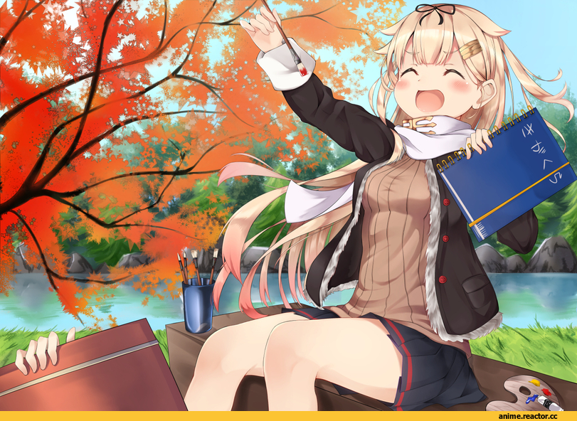 Nyum, Yuudachi, Kantai Collection, Anime