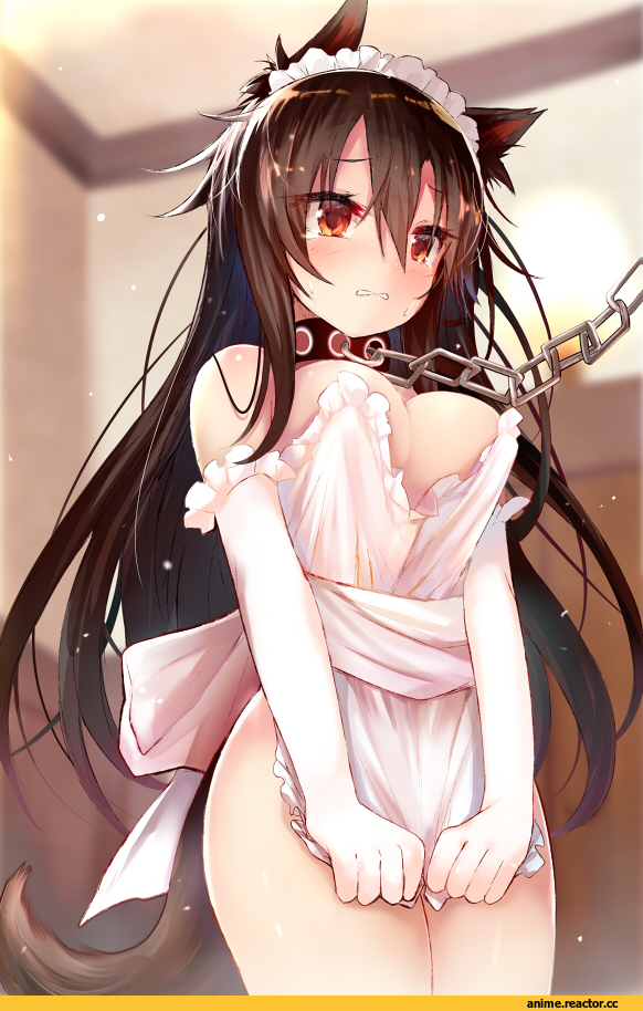 Anime Ero BDSM, Anime Ero, Maid, Animal Ears, Imaizumi Kagerou, Touhou Project, efe, Anime Art, Anime