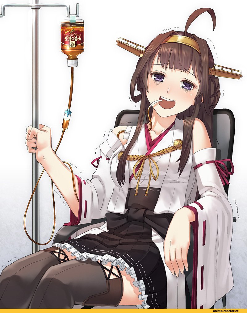 Kantai Collection, Kongou (Kantai Collection), Anime Art, Itou (Onsoku Tassha), Anime