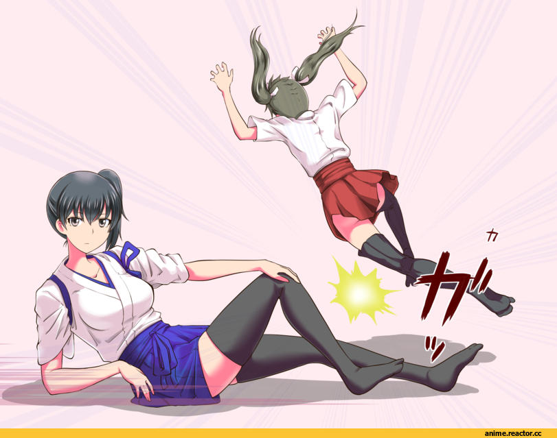iwatobi hiro, Kaga (Kantai Collection), Kantai Collection, Zuikaku (Kantai Collection), Anime
