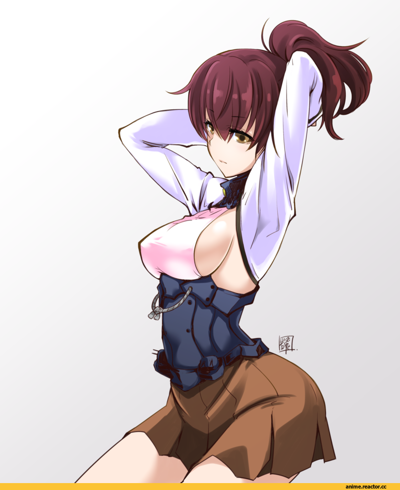 iwatobi hiro, Kaga (Kantai Collection), Kantai Collection, Anime