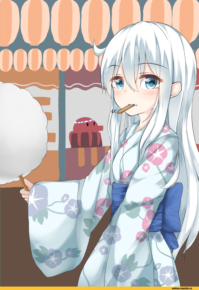 moyoron, Graf Zeppelin, Kantai Collection, Hibiki (Kantai Collection), Anime