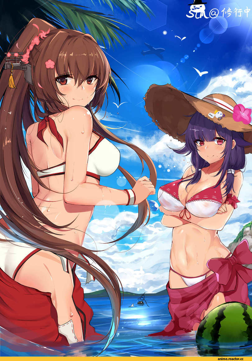 SLm, Yamato (Kantai Collection), Kantai Collection, Ryuuhou (Kantai Collection), Anime Ero Swim, Anime Ero, Anime