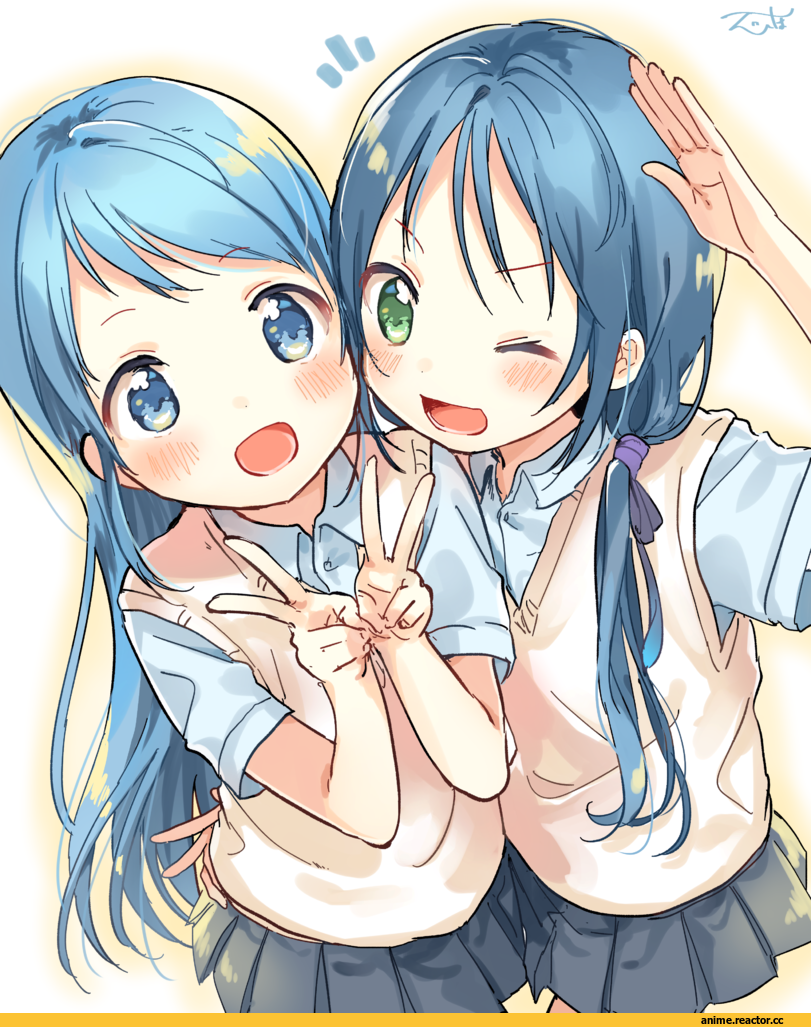 Kantai Collection, samidare (kantai collection), Suzukaze (Kantai Collection), zuhonyanko, Anime