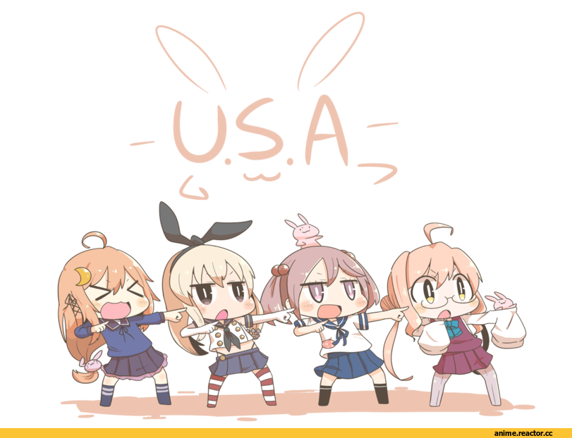 inishie, Makigumo, Kantai Collection, Sazanami (Kantai Collection), Shimakaze, Uzuki (Kantai Collection), Anime